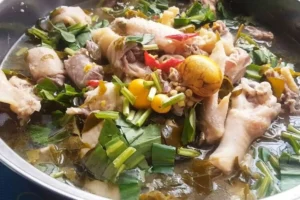 Nguyên liệu tươi ngon cho Gà nấu lá giang