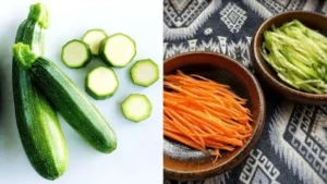 Cá thu tươi ngon, rau củ chuẩn bị.