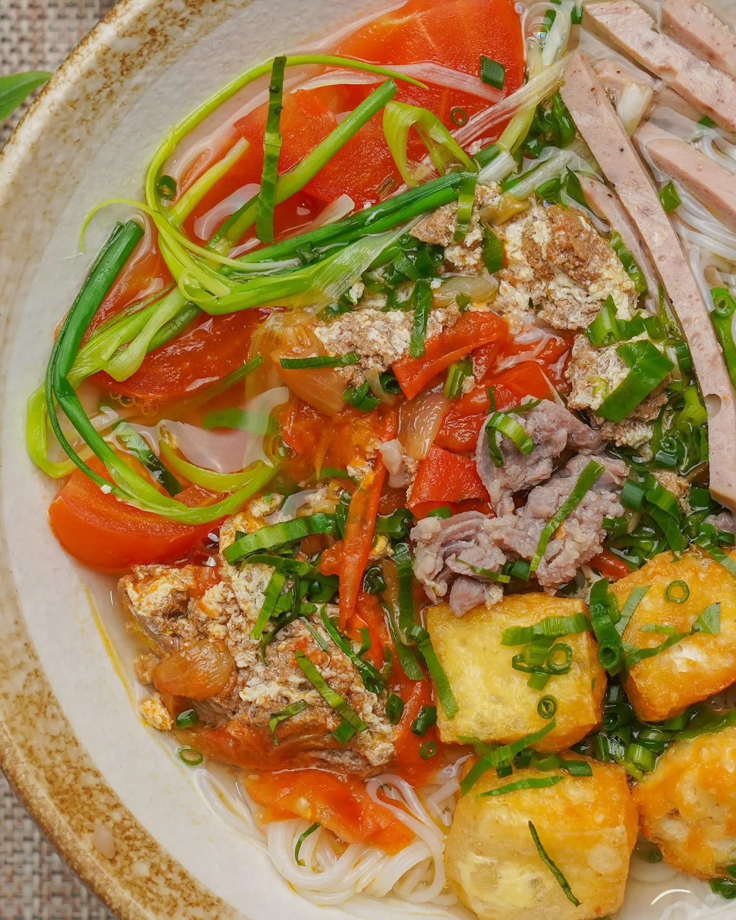 Bún riêu cua dấm bỗng