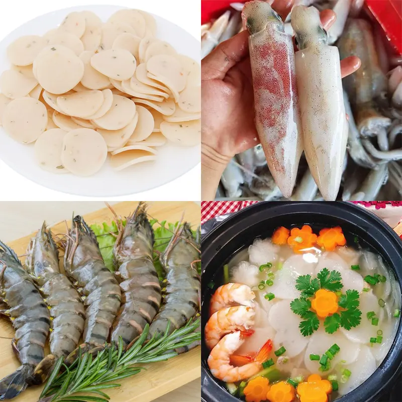 Chọn hải sản tươi ngon cho Bánh Canh Phồng Tôm.