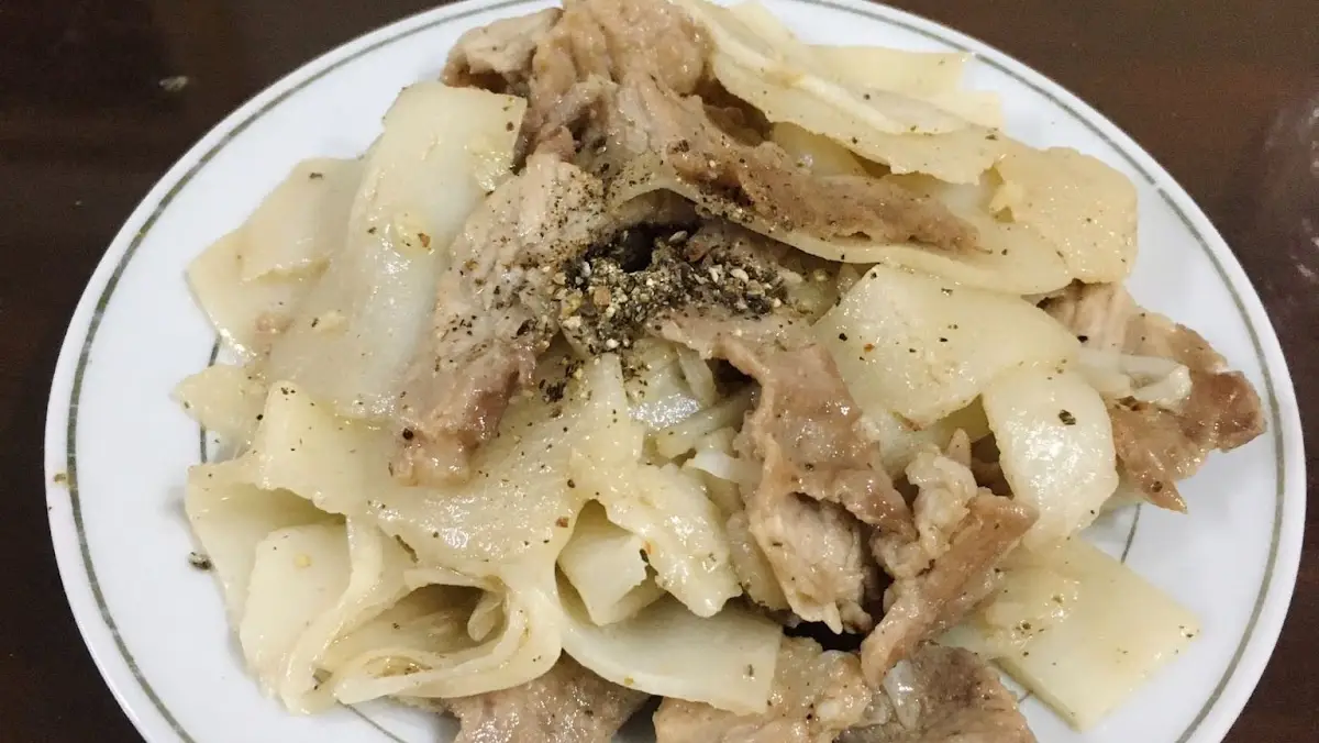 Măng chua xào thấm vị