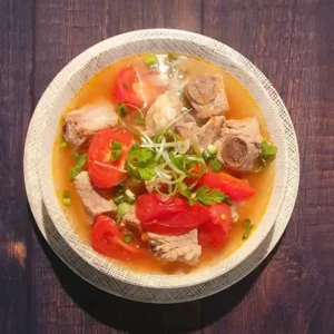 Nguyên liệu tươi ngon Canh Sườn Chua