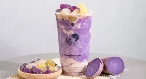 Trà sữa khoai môn tím hấp dẫn