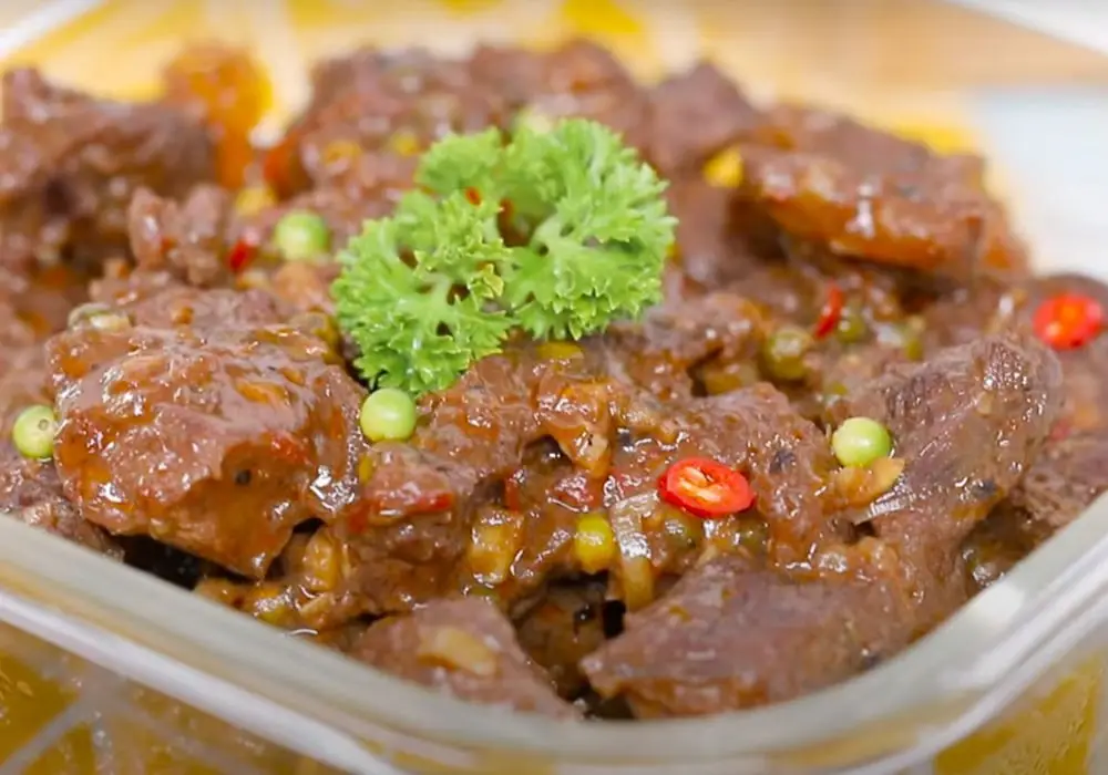 Thịt Bò Ướp Khối Vuông, Chuẩn Vị, Tươi Ngon