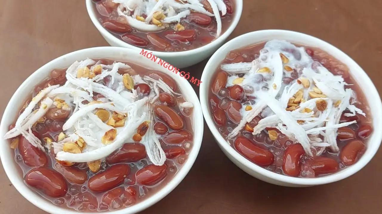 Chè đậu đỏ bột báng tươi ngon