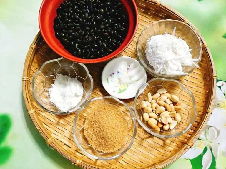 Nguyên liệu nấu chè đỗ đen