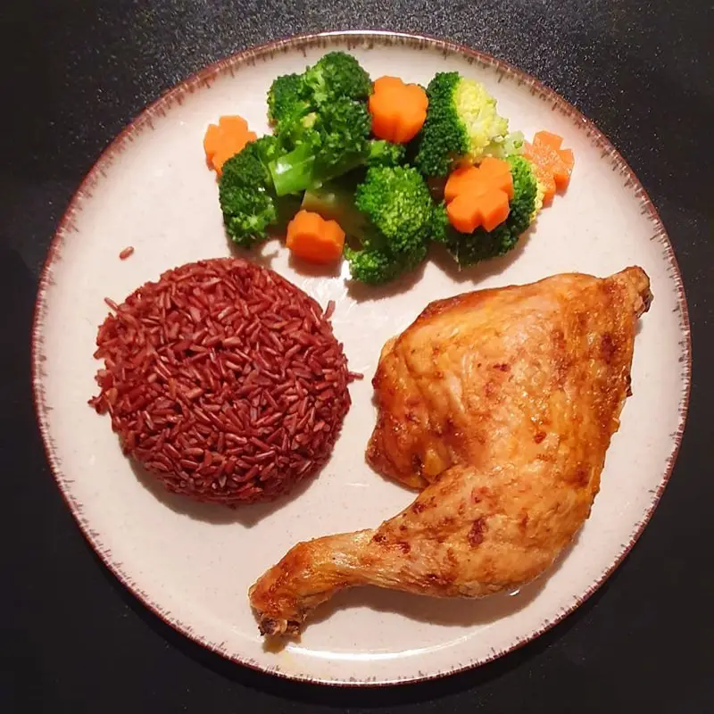 Cơm Gạo Lứt Đỏ Hấp Dẫn