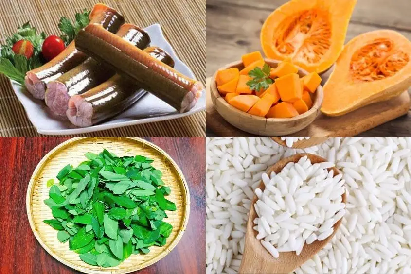 Cháo lươn bí đỏ thơm ngon cho bé