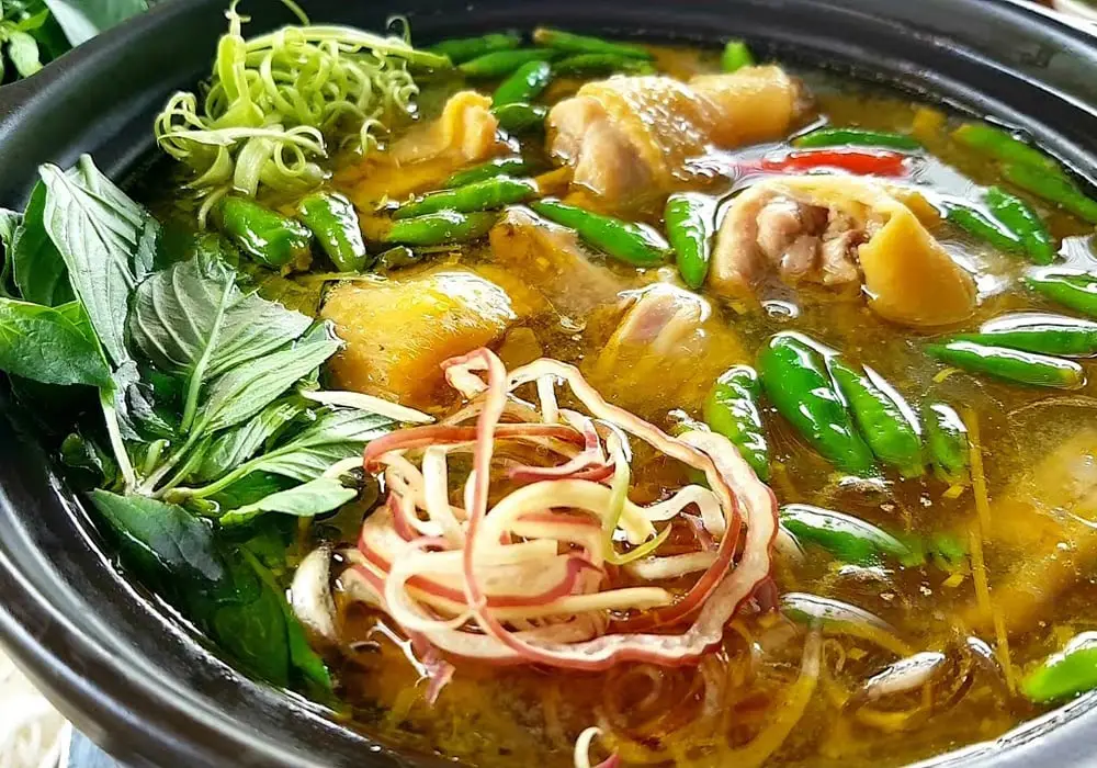 Rau tươi & Topping cho Lẩu Gà Chanh Ớt