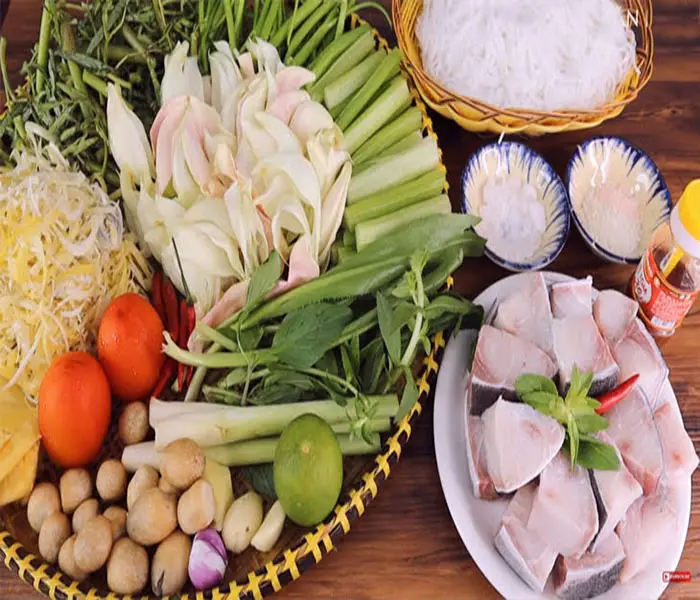 Gia vị lẩu cá trắm chuẩn vị
