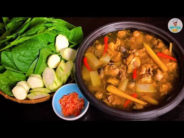 Gà hầm sả thơm ngon, đậm đà