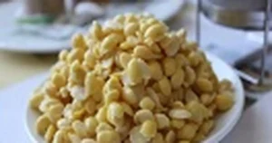 Hạt đậu nành ngâm bóc vỏ trắng