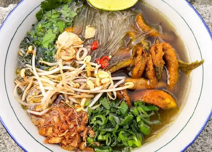 Miến lươn Nghệ An hấp dẫn