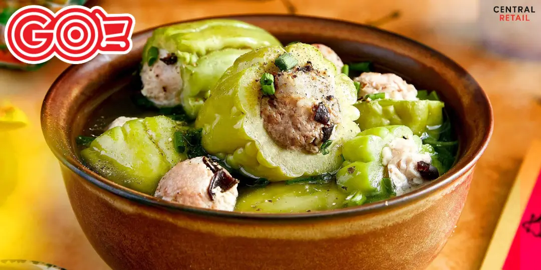 Canh khổ qua dồn thịt thanh mát