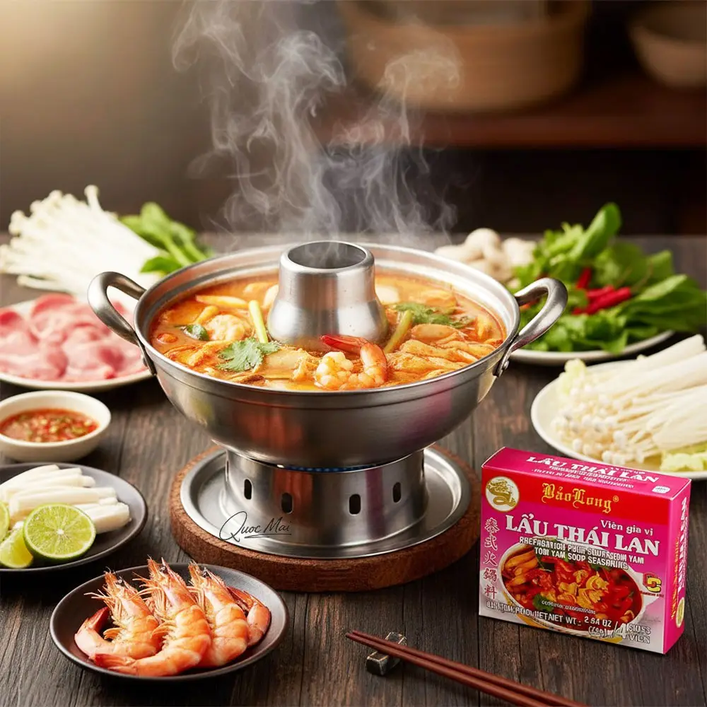 Lẩu Thái Tom Yum hấp dẫn