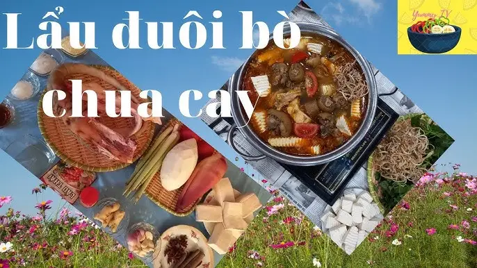 Món lẩu đuôi bò chua cay