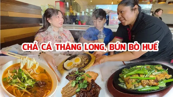 Tô bún chả cá Huế thơm ngon