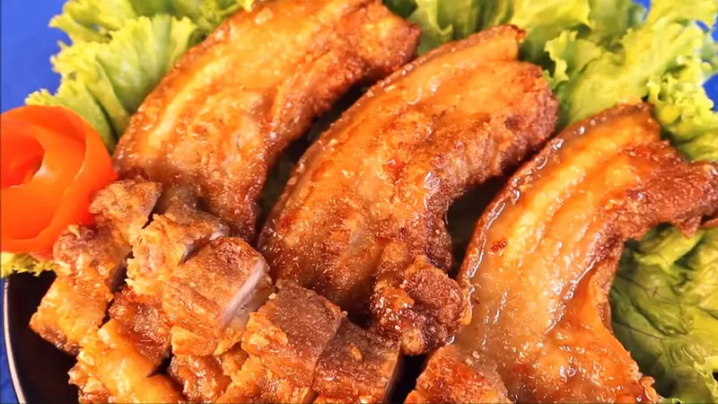 Ba Rọi Chiên - Hình ảnh đẹp, chi tiết và thực tế
