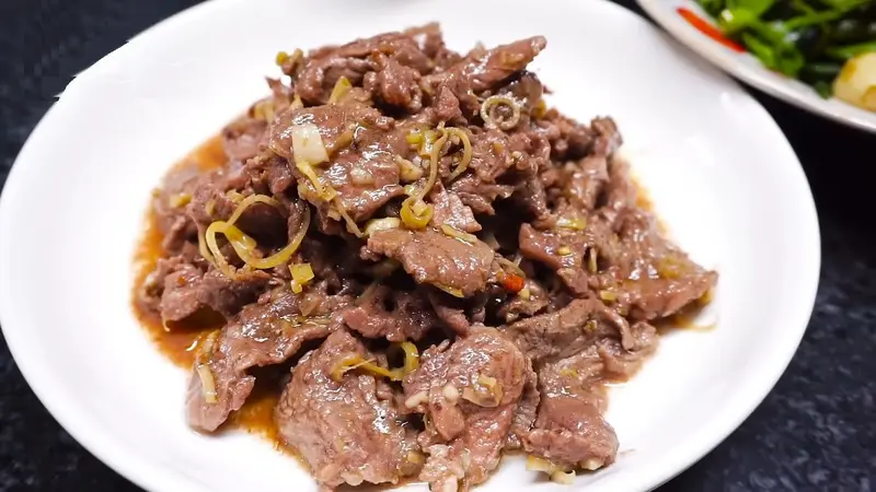 Bò Xào Sả Ớt - Hình ảnh đẹp, chi tiết và thực tế