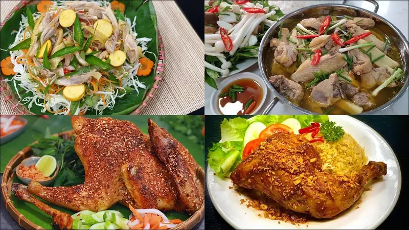 Các Món Về Gà - Hình ảnh đẹp, chi tiết và thực tế