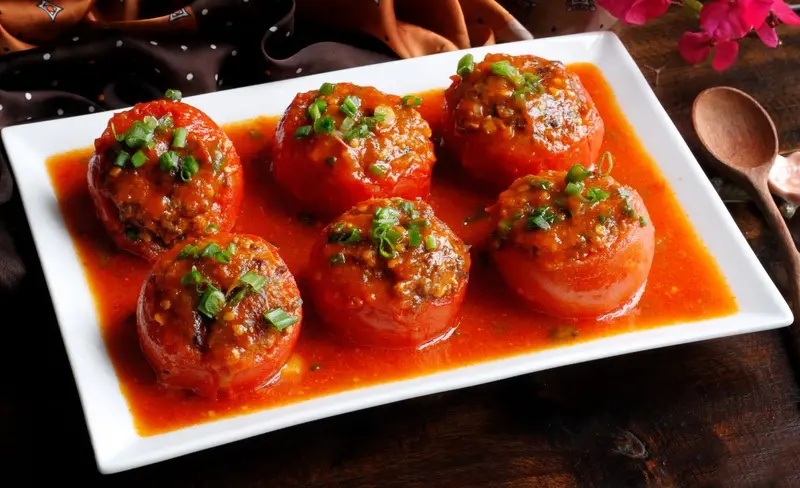 Cách Làm Cà Chua Nhồi Thịt - Hình ảnh đẹp, chi tiết và thực tế