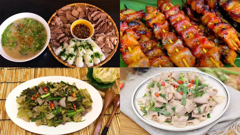 Cách làm lòng lợn - Một số món ăn ngon từ lòng lợn