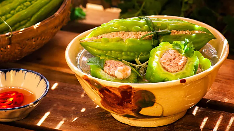 Canh khổ qua nhồi thịt - Bí Quyết Nấu Canh Khổ Qua Không Đắng