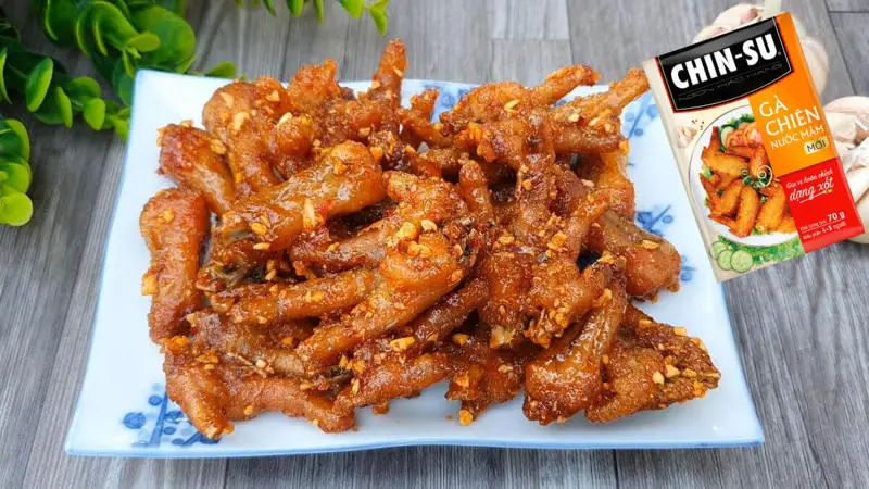 Bí Quyết Pha Sốt Chân Gà Chiên Mắm Đậm Đà