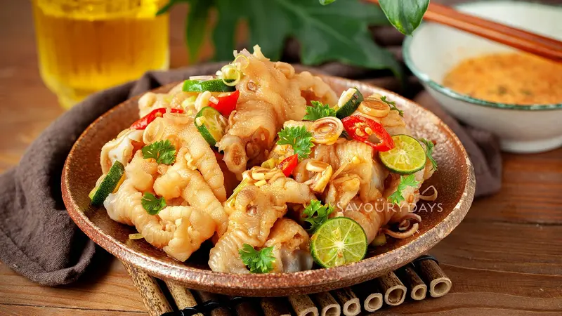 Chân Gà Sả Ớt - Hình ảnh đẹp, chi tiết và thực tế