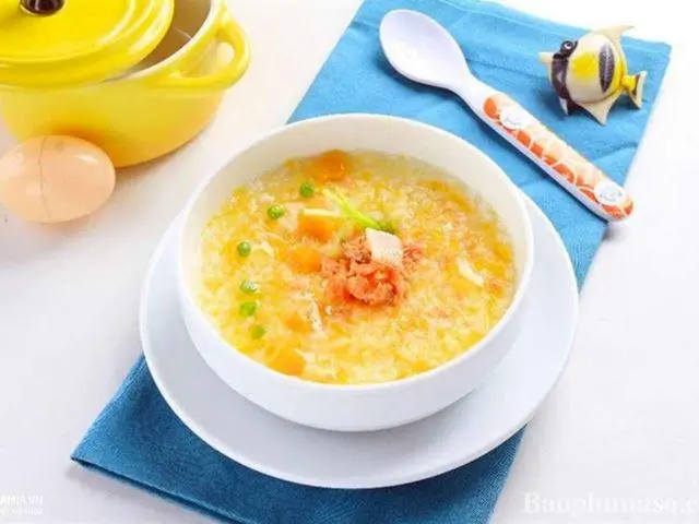 Biến Tấu Cháo Trứng Gà Cho Người Lớn & Người Ốm