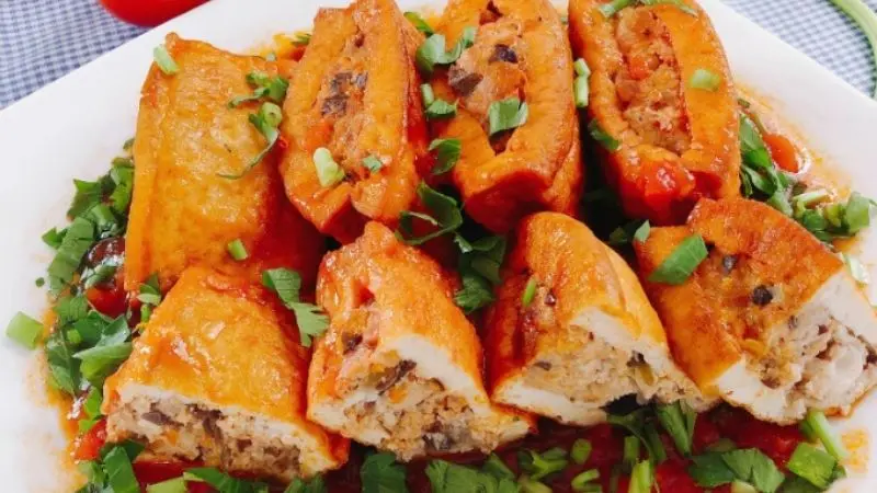 Đậu Hũ Nhồi Thịt - Hình ảnh đẹp, chi tiết và thực tế