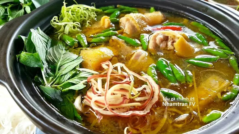 Gà Nấu Chanh Ớt - Hình ảnh đẹp, chi tiết và thực tế