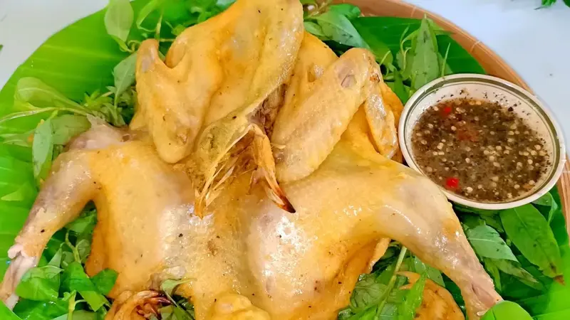Gà Nổ Muối - Hình ảnh đẹp, chi tiết và thực tế