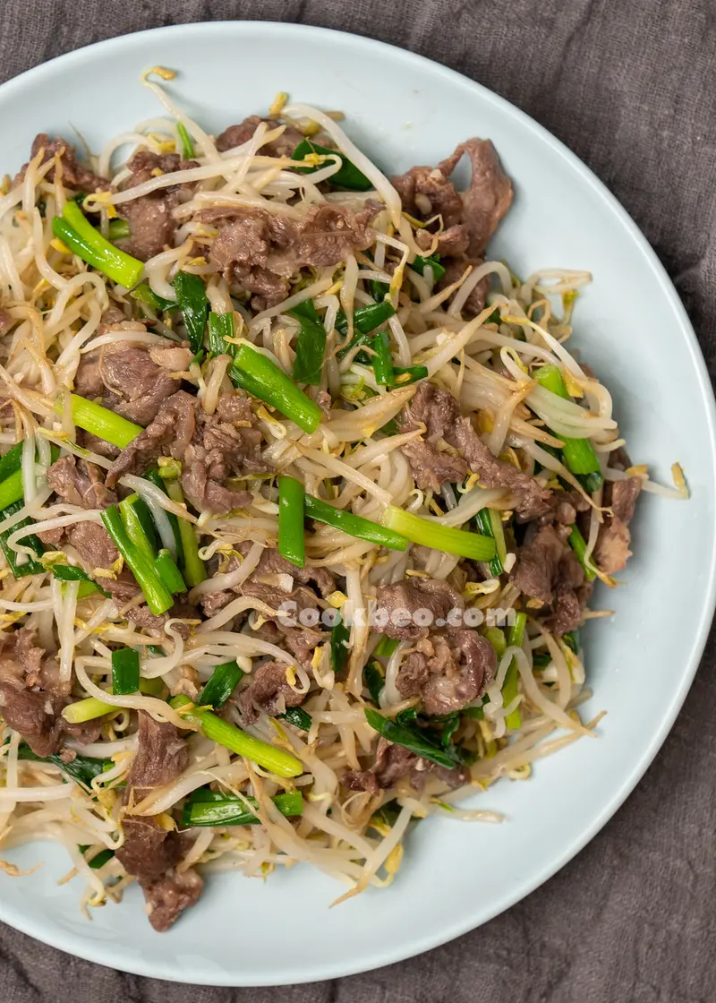 Giá Xào Thịt Bò - Hình ảnh đẹp, chi tiết và thực tế
