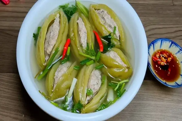 Khổ Qua Nhồi Thịt - Hình ảnh đẹp, chi tiết và thực tế