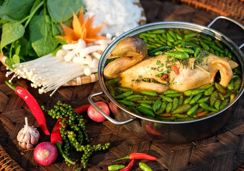 Lẩu Gà Ớt Hiểm - Hình ảnh đẹp, chi tiết và thực tế