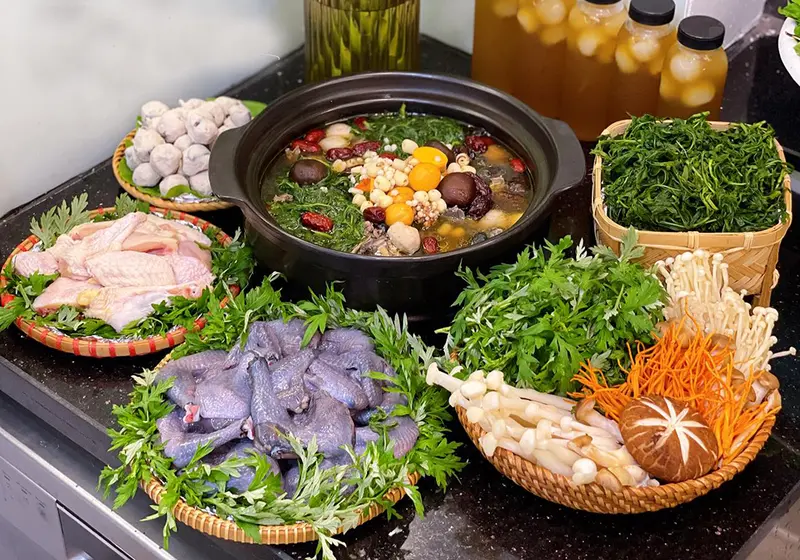 Lẩu Gà Thuốc Bắc - Hình ảnh đẹp, chi tiết và thực tế