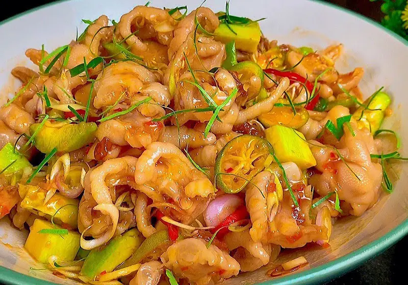 Món ngon từ chân gà - Chân Gà Biến Tấu Chua Ngọt, Sả Tắc