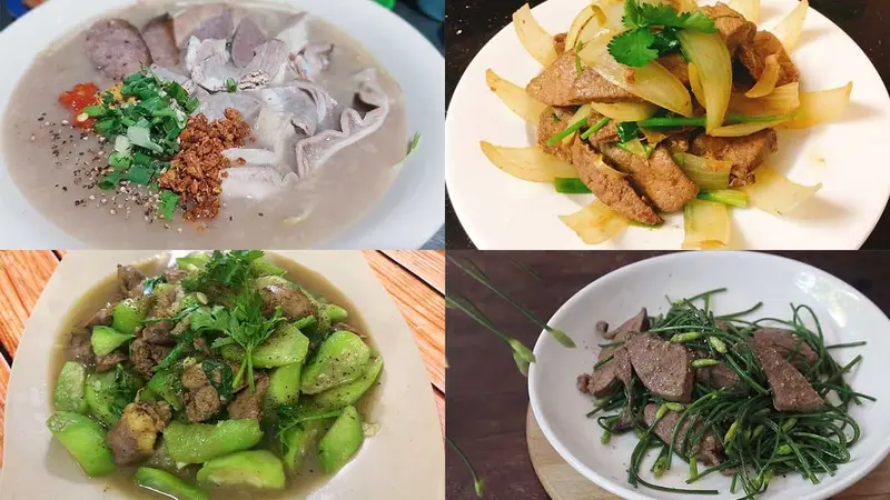 Món Ngon Từ Gan Heo - Hình ảnh đẹp, chi tiết và thực tế