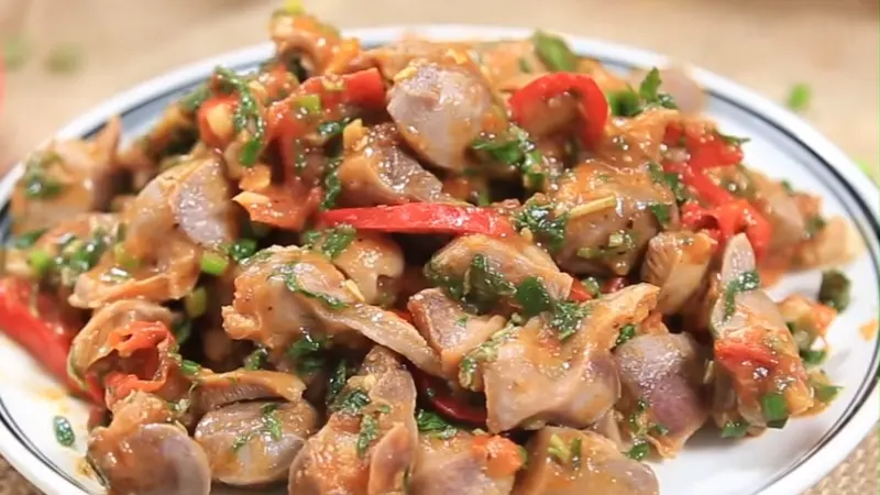 Món Ngon Từ Mề Gà - Hình ảnh đẹp, chi tiết và thực tế