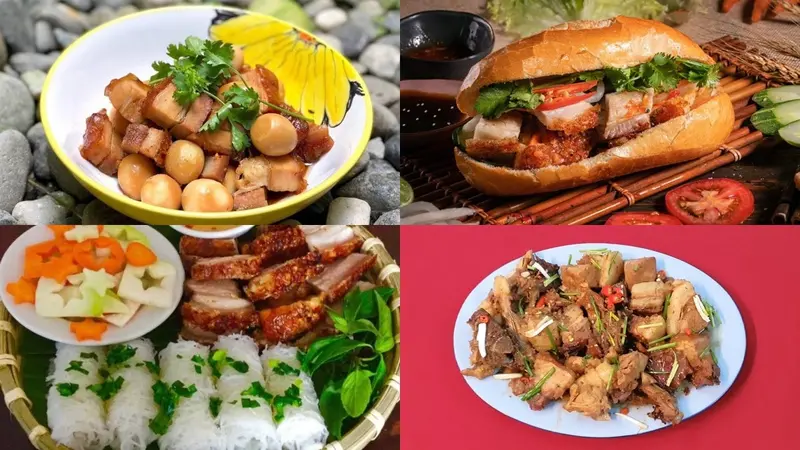 Món Ngon Từ Thịt Heo Quay - Hình ảnh đẹp, chi tiết và thực tế