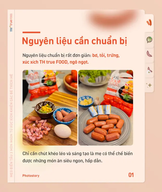 Món ngon từ xúc xích - Sáng tạo với bánh, cơm, pizza cùng xúc xích