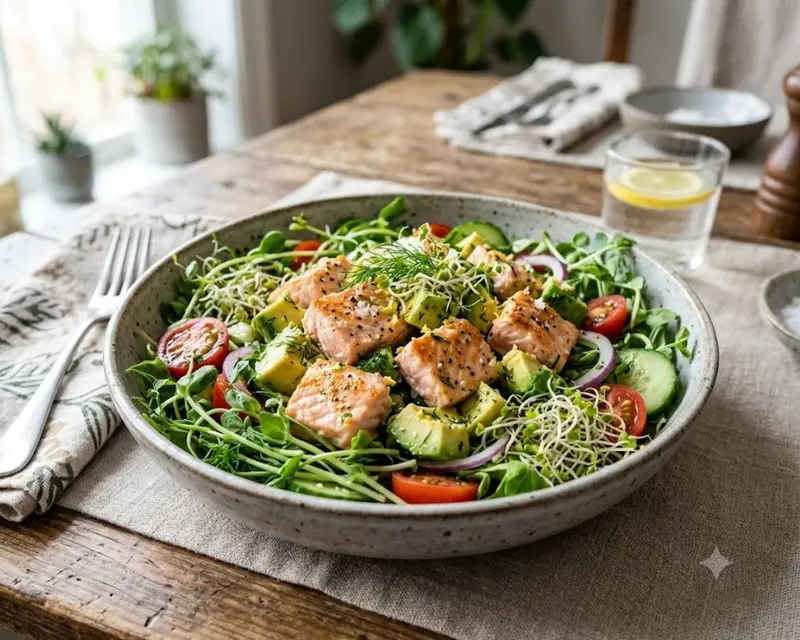 Salad bơ - Bí quyết chọn mua bơ và nguyên liệu tươi ngon