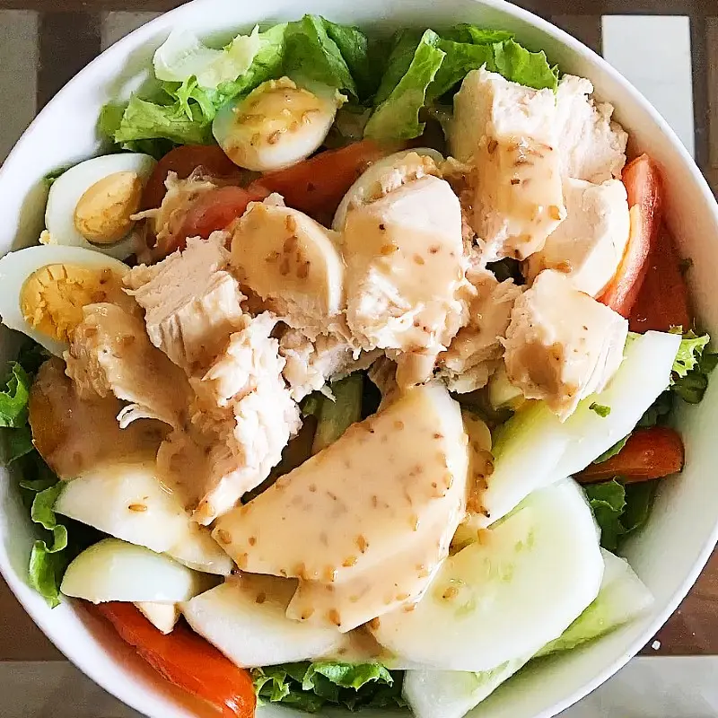 Salad Ức Gà - Hình ảnh đẹp, chi tiết và thực tế