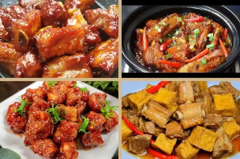 Sườn heo nấu món gì ngon - Biến tấu sườn heo theo phong cách Á - Âu