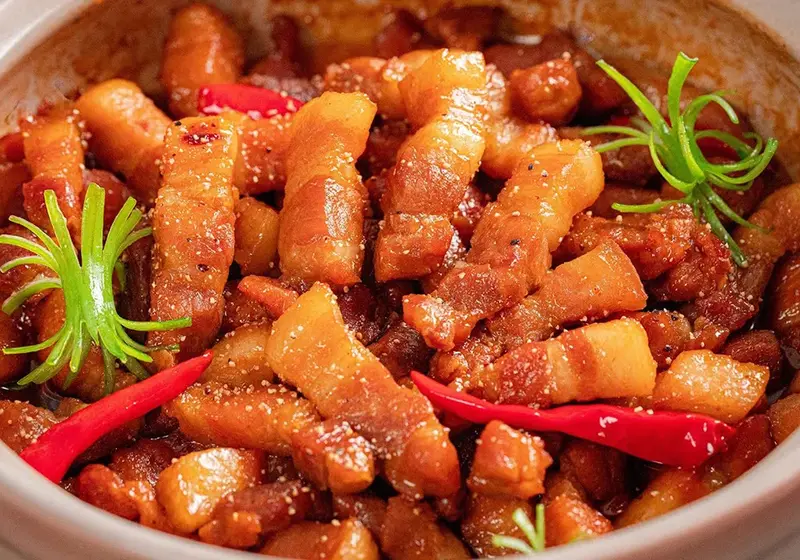 Thịt ba rọi làm gì ngon - Thịt ba rọi kho, rang và luộc cuốn hút