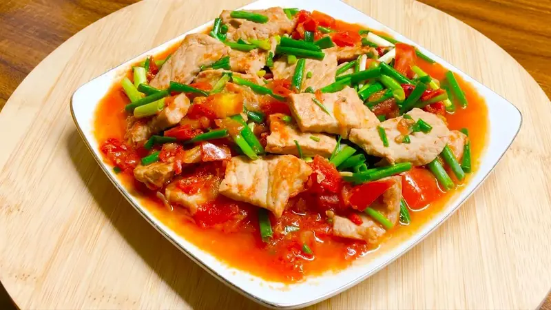 Thịt Sốt Cà Chua - Hình ảnh đẹp, chi tiết và thực tế