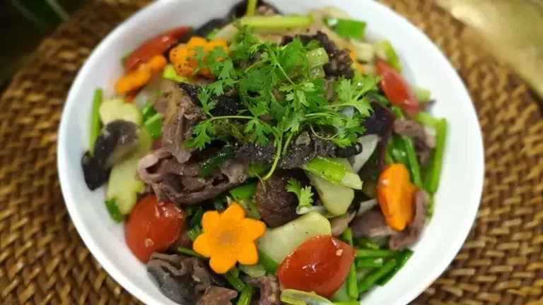Tim Cật Xào Thập Cẩm - Hình ảnh đẹp, chi tiết và thực tế